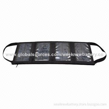 Solar Inverter Charger for Mobile Phone, Can be Folded Like Handbag